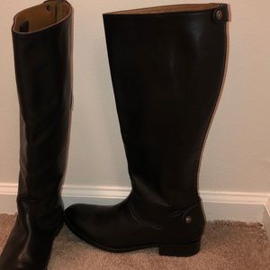 FRYE BOOTS NWT  Melissa Button Back Zip Wide Calf